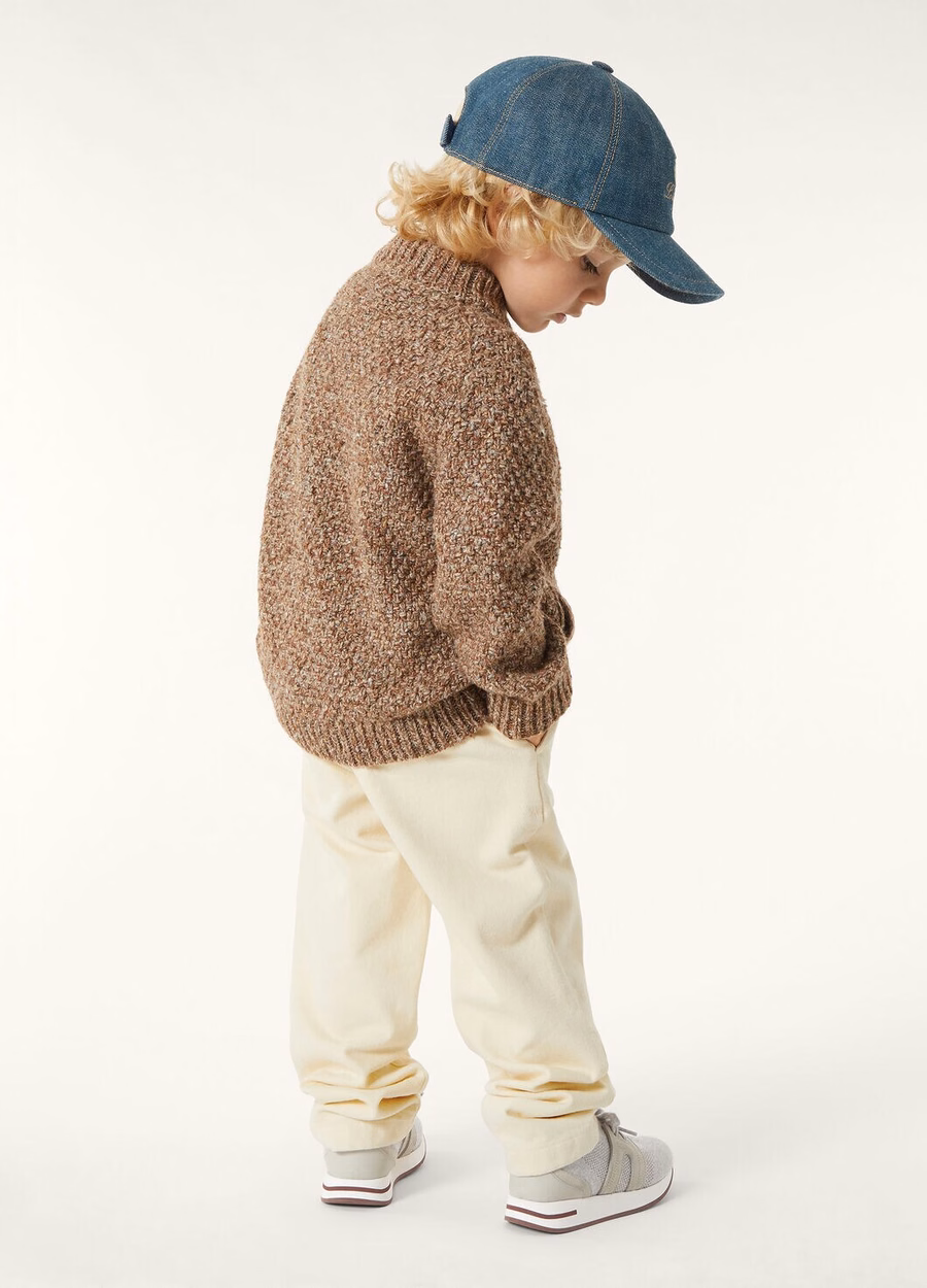Pantalones de algodón para niños Morley Arctic Wolf