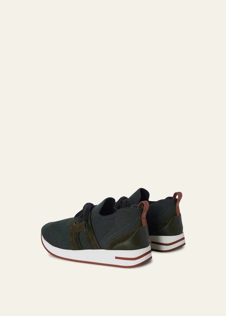 Zapatillas de tenis para niños 360 LP Flexy Walk Wish® de lana verde irlandés