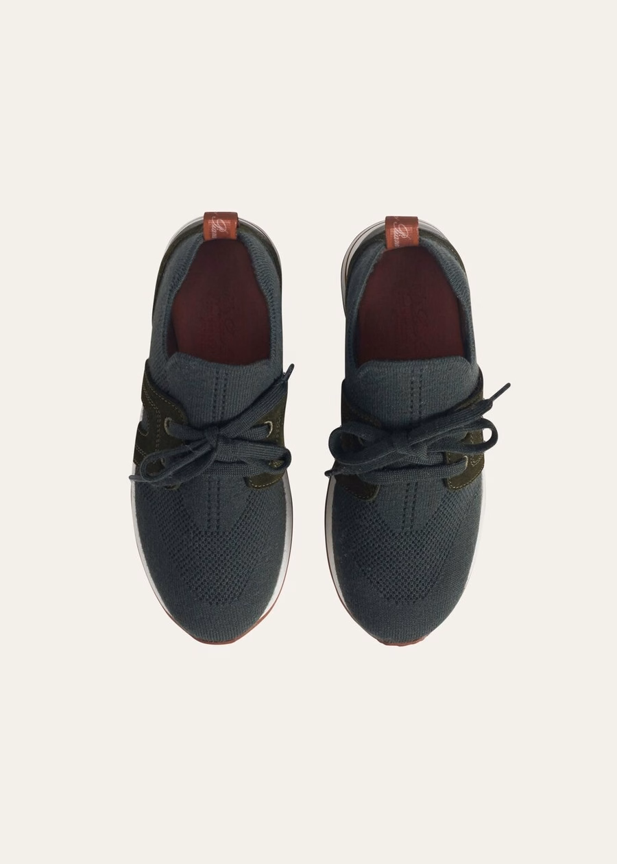 Zapatillas de tenis para niños 360 LP Flexy Walk Wish® de lana verde irlandés