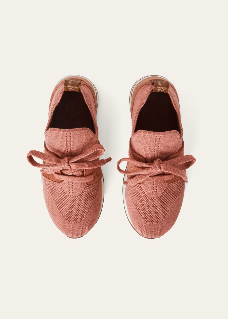 Zapatillas deportivas 360 LP Flexy Walk para niños Wish® de lana color rosa antiguo