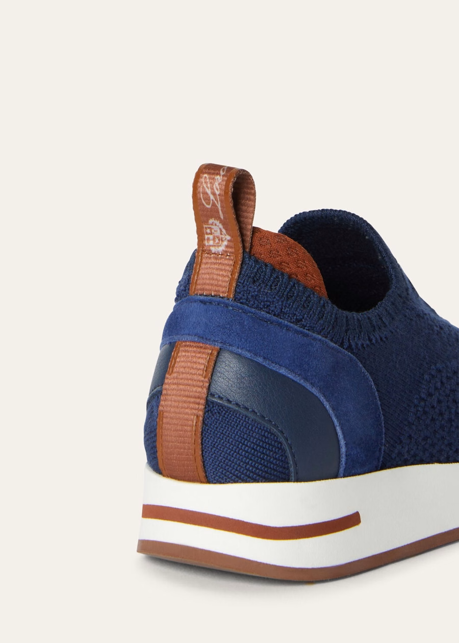 Zapatillas de tenis para niños 360 LP Flexy Walk Wish® de lana azul fluorita