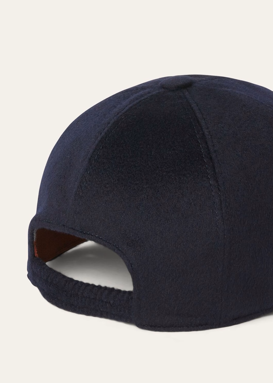 Gorra de béisbol de cachemir - Storm System® Azul marino