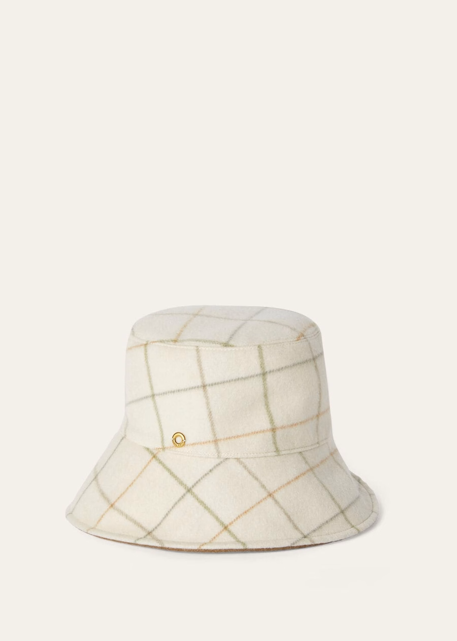 Gorro de cachemira Zita - Rain System® Marrón caramelo/Cinturón