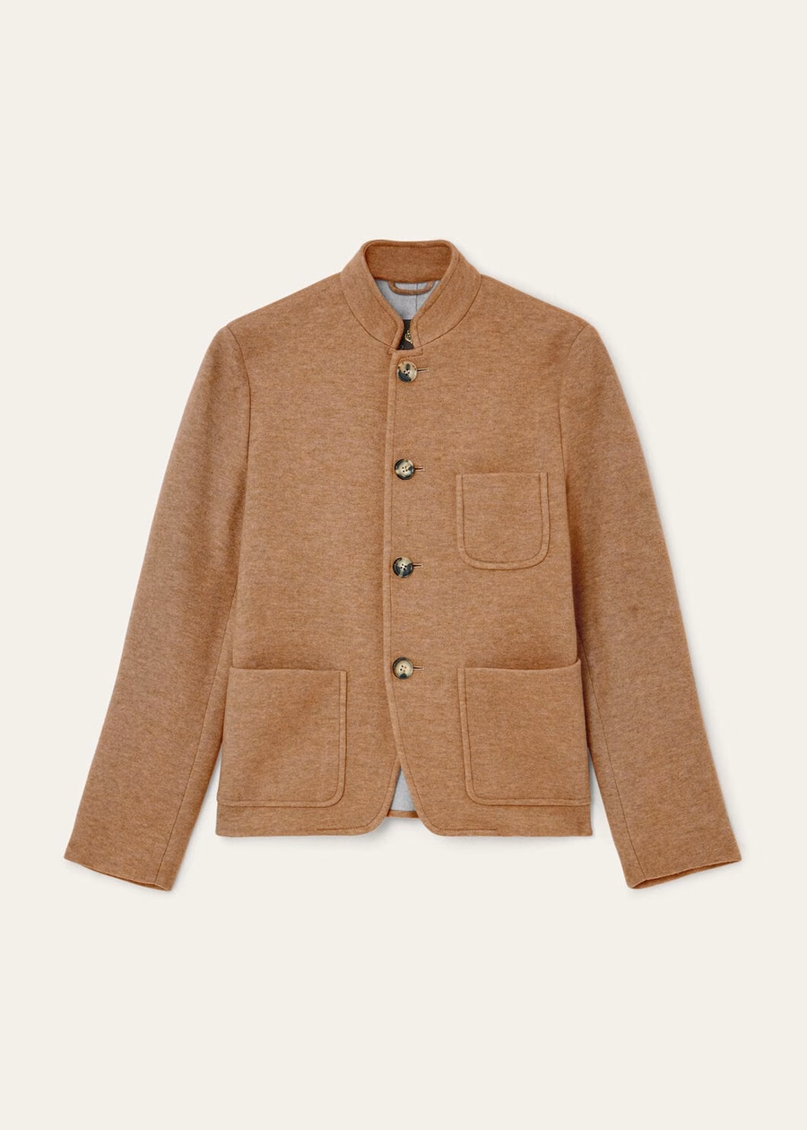 Chaqueta Mini Spagna De Jersey Novalis Caramel Cafe'