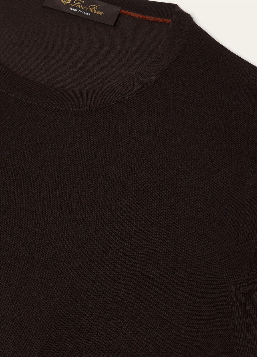 Camiseta de cuello redondo Wish® Wool Auburn Blaze