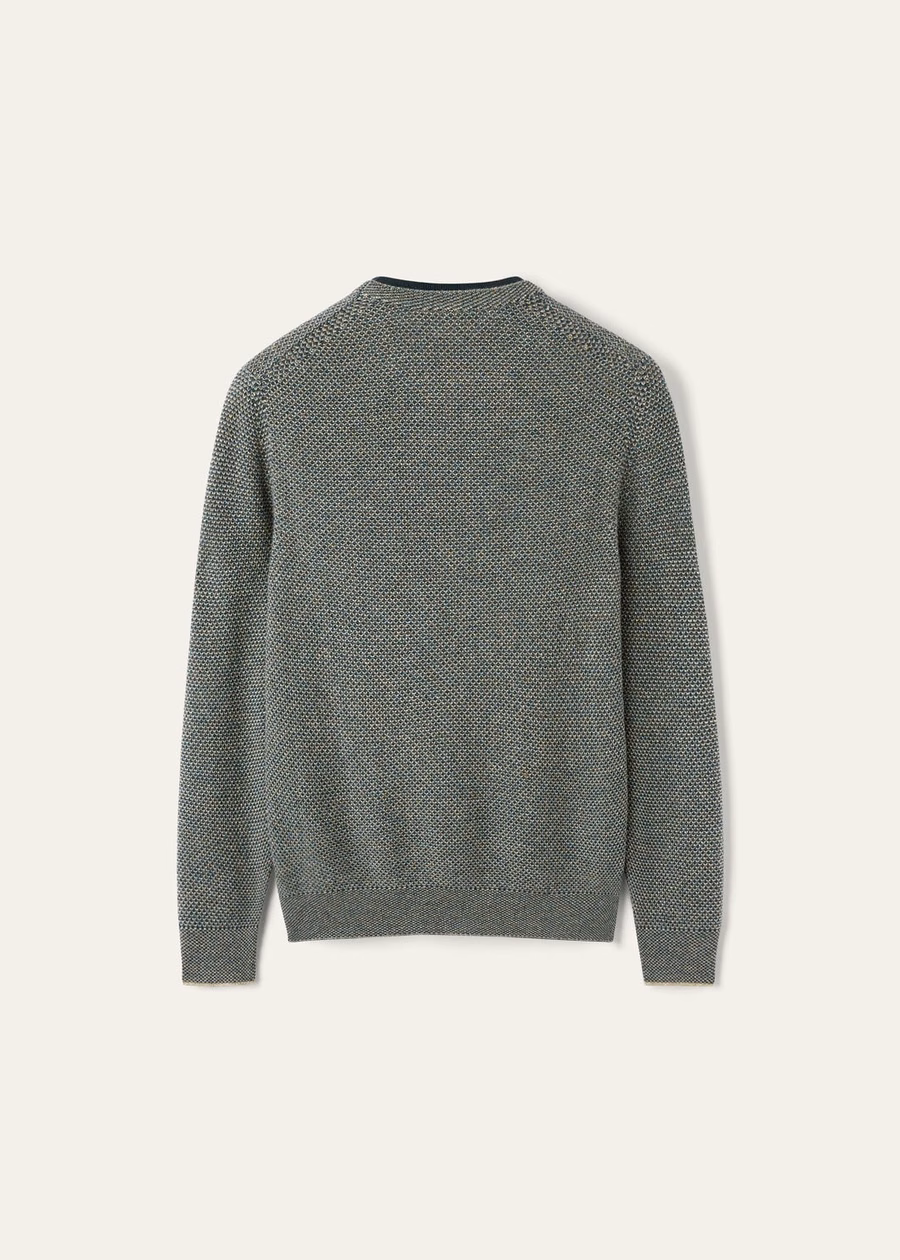 Cuello redondo City Pull Baby Cashmere Haya/Lush Rainforest