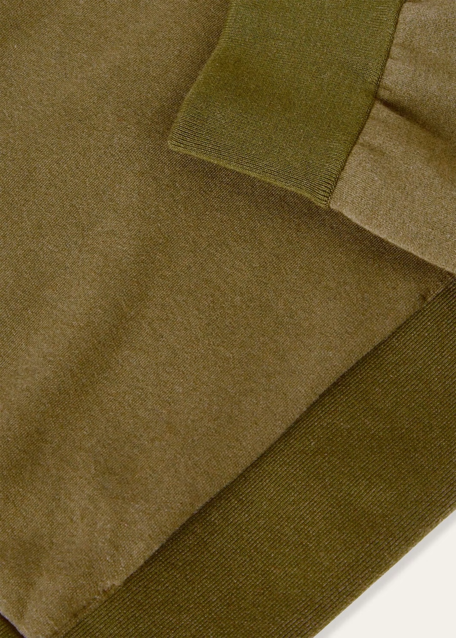 Jersey de romero de algodón y cachemir de Larecchio