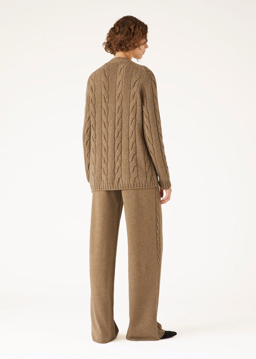 Cárdigan Napier Baby Cashmere Coarsehair® Tundra Melange