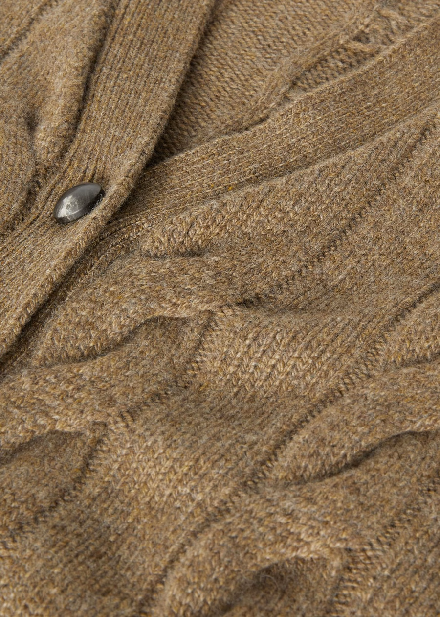 Cárdigan Napier Baby Cashmere Coarsehair® Tundra Melange