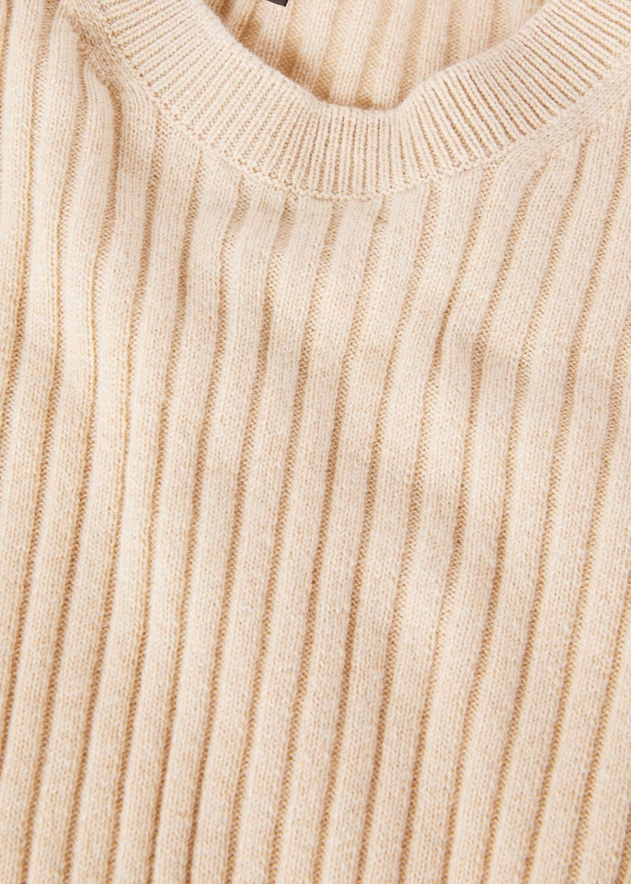 Cuello redondo Lago Sirio Baby Cashmere Sos Susan Mel Teñido Natural