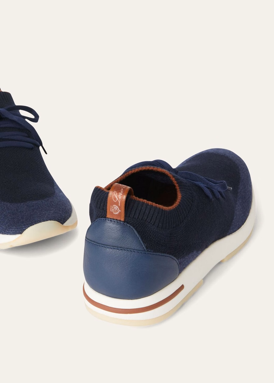 Zapatillas 360 LP Flexy Walk Wish® de lana color azul sombra