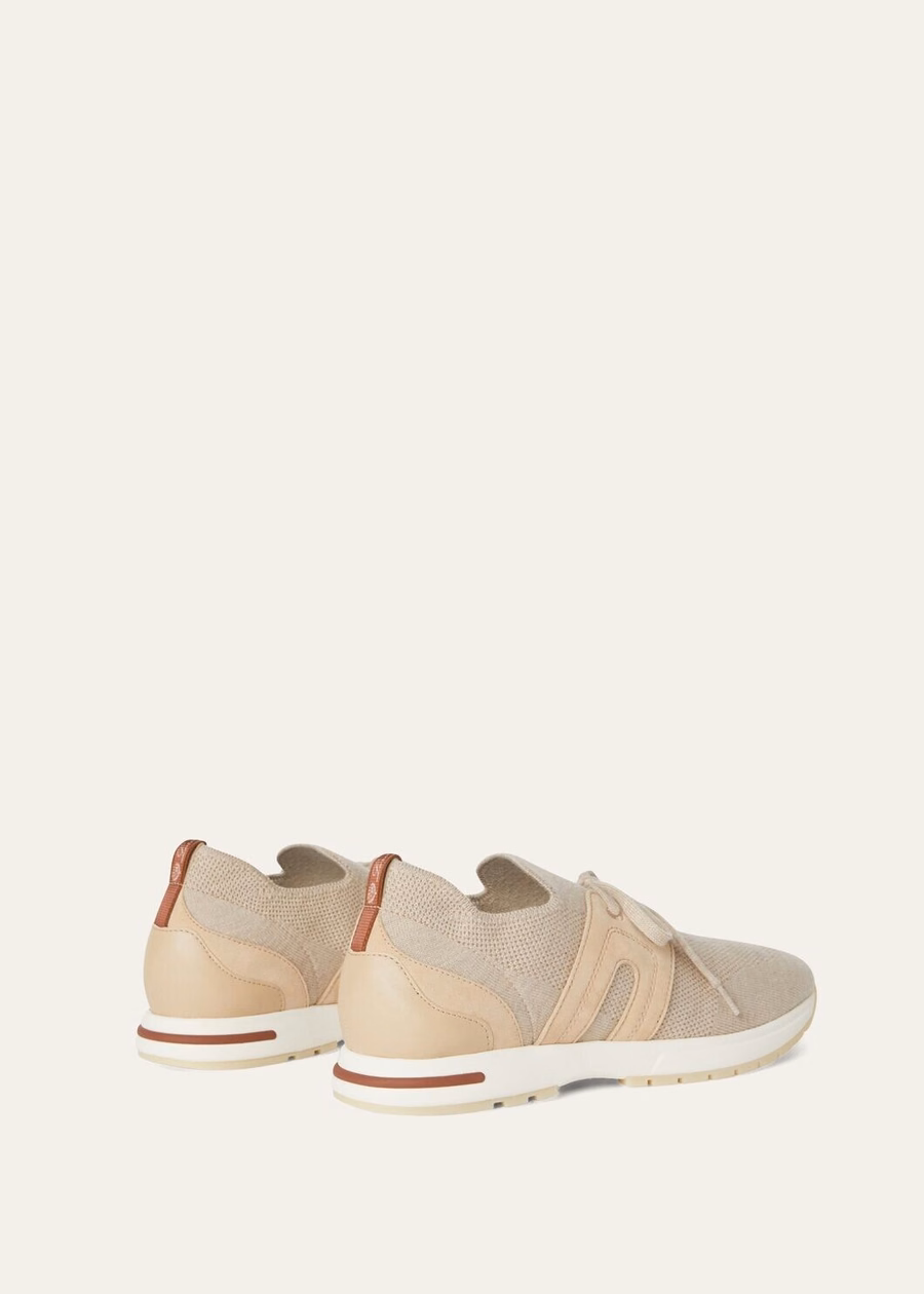 Zapatillas 360 LP Lady Flexy Walk Wish® de lana color beige jaspeado