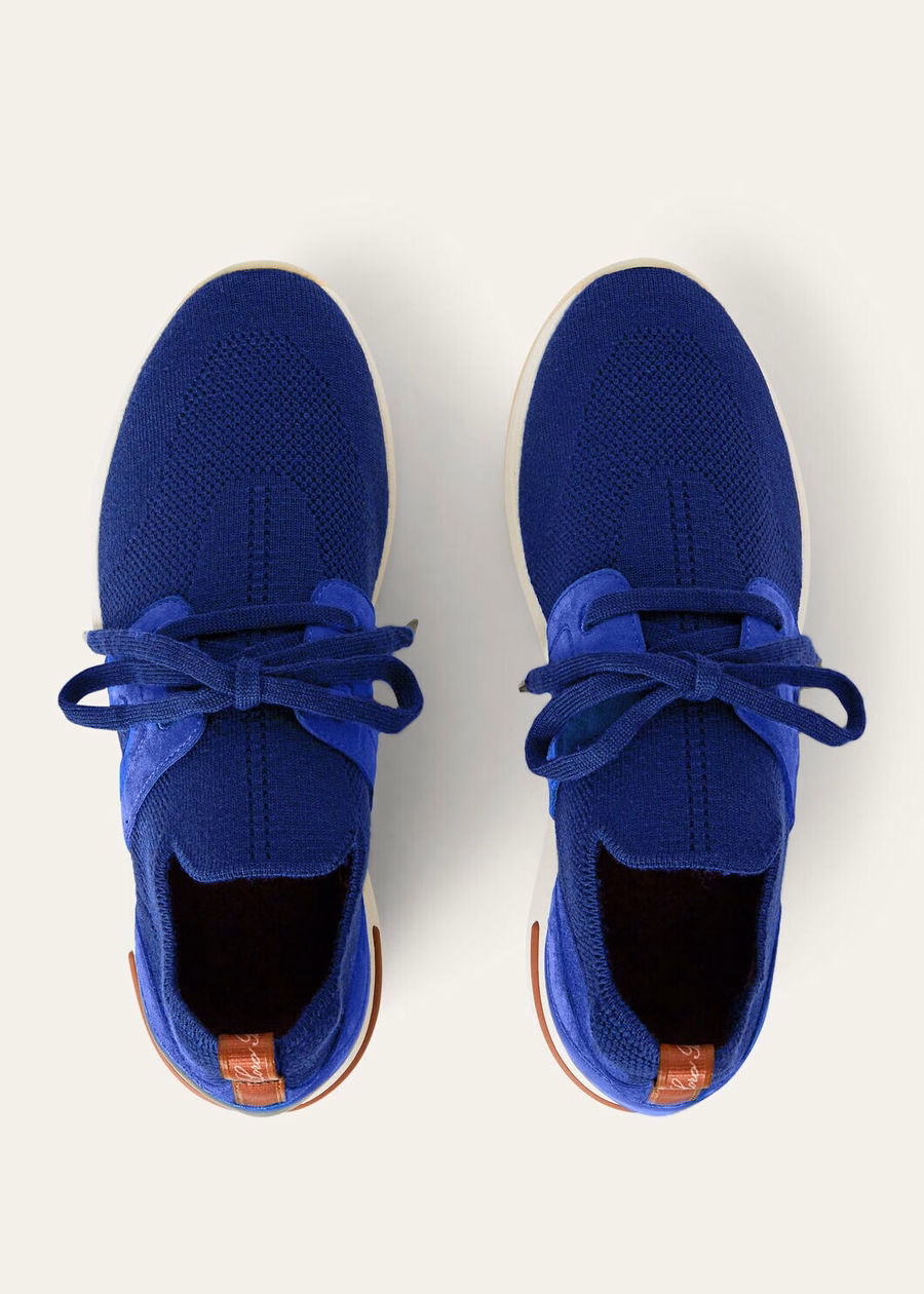 Zapatillas 360 LP Lady Flexy Walk Wish® de lana azul fluorita