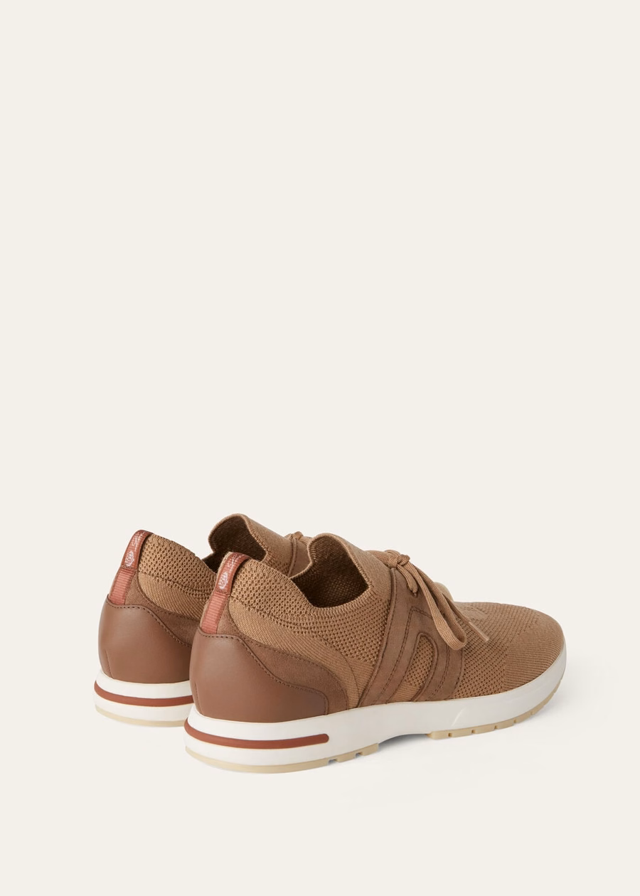 Zapatillas 360 LP Lady Flexy Walk Wish® de lana color camel empolvado