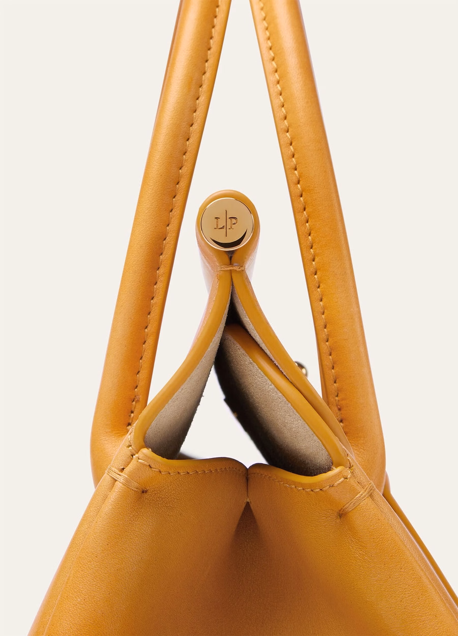 Loom Bag L25 Piel de becerro color trigo/oro sol