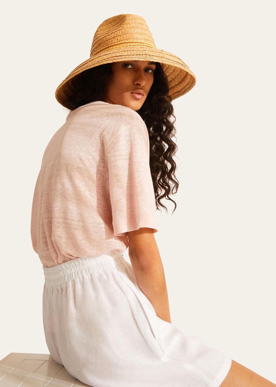 Bermudas Perth en blanco óptico