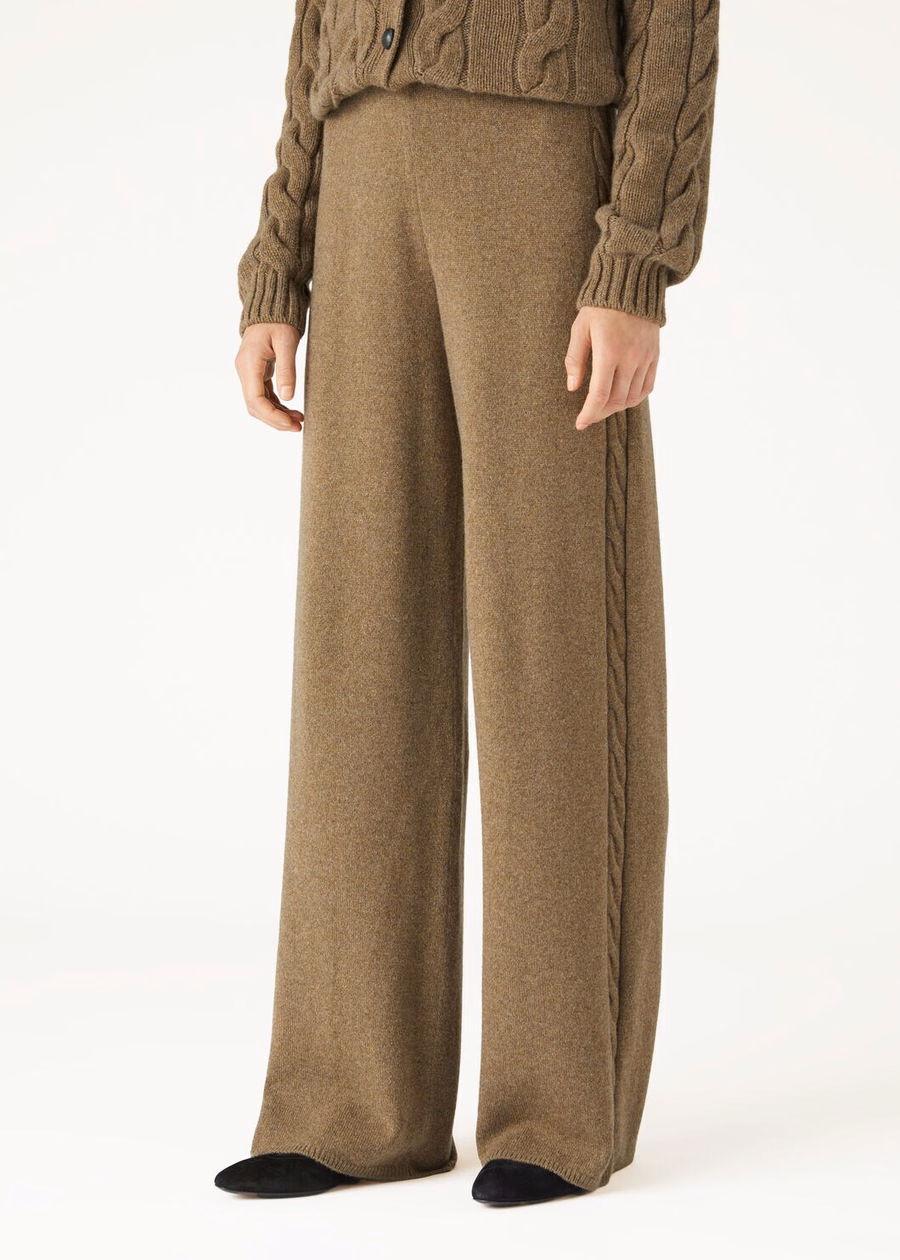 Pantalones Napier Baby Cashmere Coarsehair® Tundra Melange