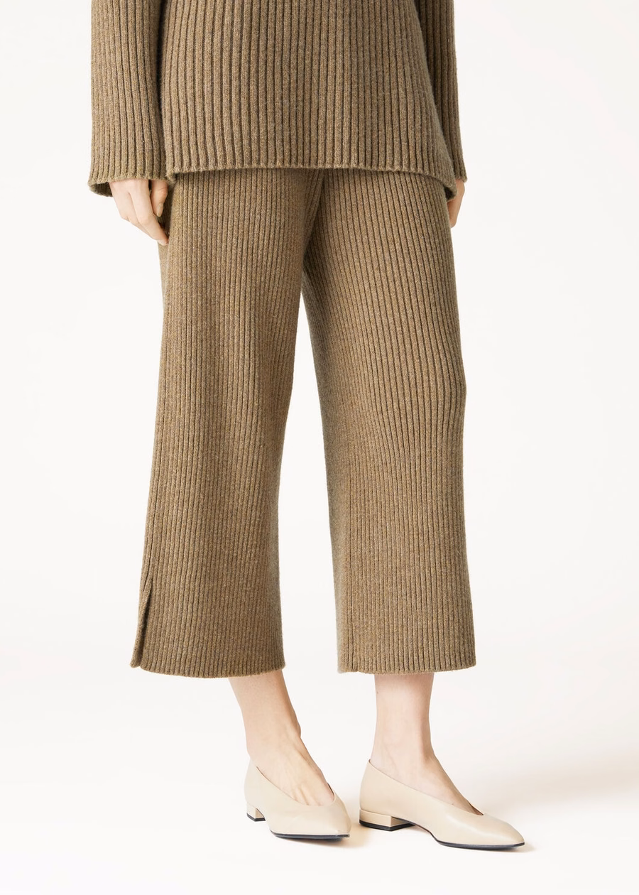Pantalones Fobello Baby Cashmere Tundra Melange