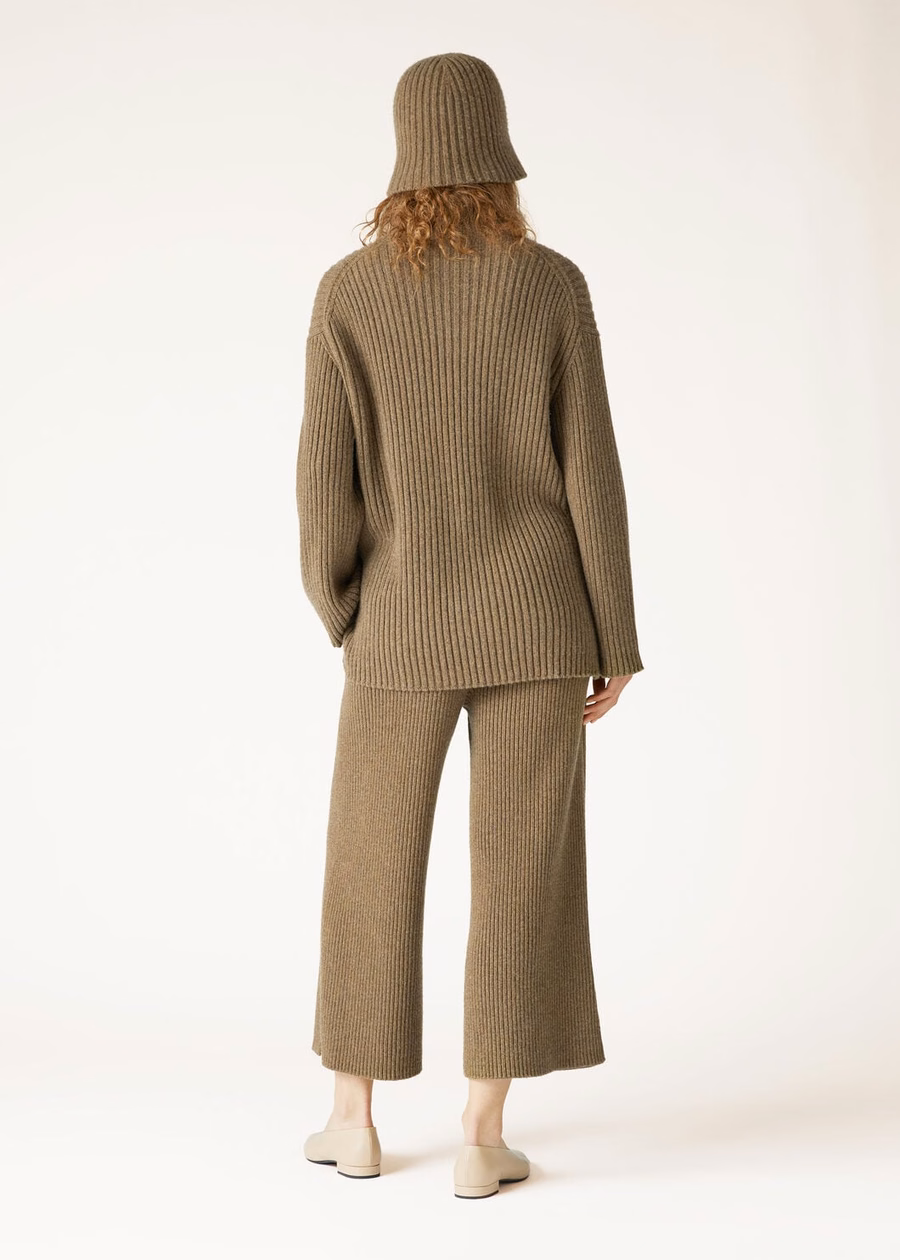 Pantalones Fobello Baby Cashmere Tundra Melange