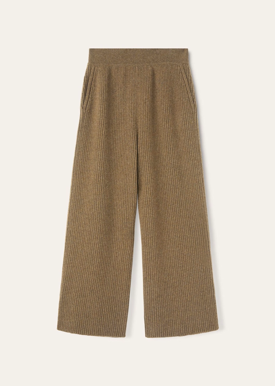 Pantalones Fobello Baby Cashmere Tundra Melange
